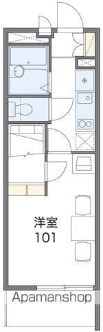 レオパレス幸(1K/2階)の間取り写真