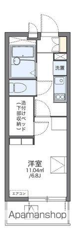 レオパレス青嶺(1K/4階)の間取り写真