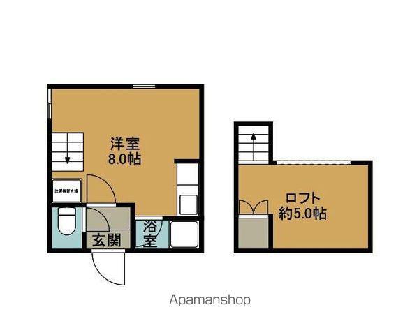 ベーベリーハウス文京台(ワンルーム/1階)の間取り写真