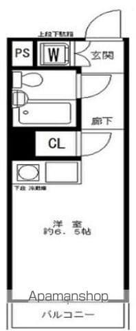 ステージファースト原宿(ワンルーム/3階)の間取り写真
