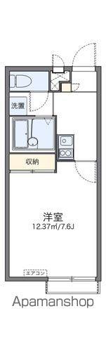 レオパレスマーメイドⅢ(1K/2階)の間取り写真