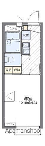 レオパレスグレイスSHINOⅢ(1K/1階)の間取り写真