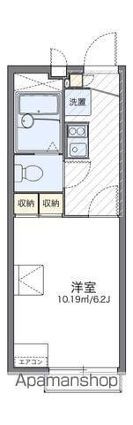 レオパレスコスモオーラ(1K/2階)の間取り写真