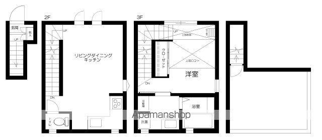 BEテラス中野富士見町(1LDK/2階)の間取り写真