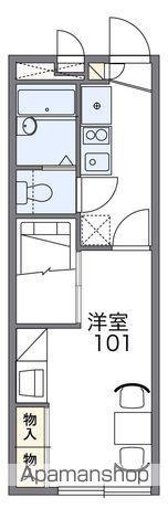 レオパレスLEOTY(1K/2階)の間取り写真