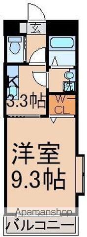 フェアリーフォレスト(1K/2階)の間取り写真