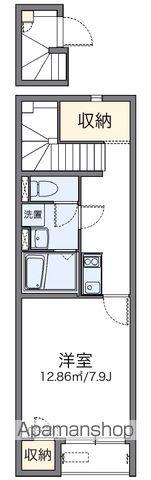 レオネクストGENKIDO(1K/2階)の間取り写真