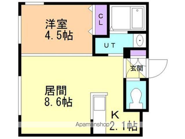 SPERANZA KITAMARUYAMA(1LDK/4階)の間取り写真