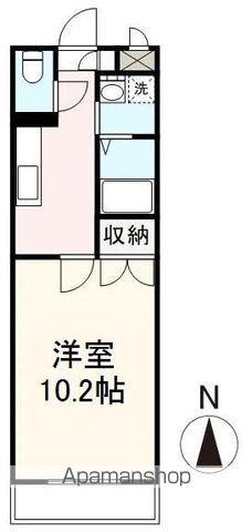 SOFEEL8(1K/3階)の間取り写真