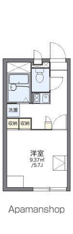 レオパレスNEMOTO(1K/2階)の間取り写真