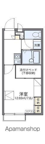 レオパレスタミチ(1K/1階)の間取り写真