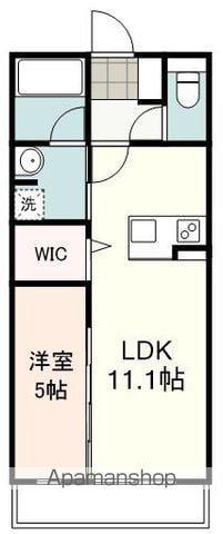 プチメゾン草薙館II(1LDK/1階)の間取り写真