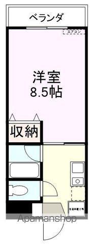 グランシャリオ(1K/3階)の間取り写真