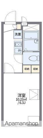 レオパレスセノーテ(1K/2階)の間取り写真