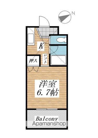 プレアール戸畑駅東(ワンルーム/5階)の間取り写真