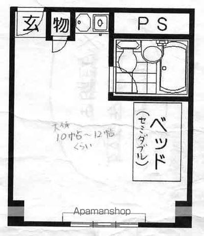 オークプラザ(ワンルーム/4階)の間取り写真