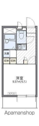 レオパレスBOSHUKE水笠(1K/2階)の間取り写真