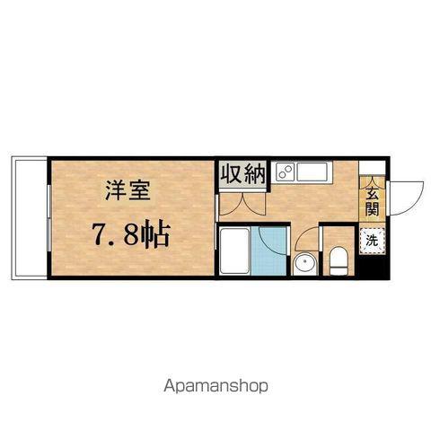 CS31 KOYATA(1K/2階)の間取り写真