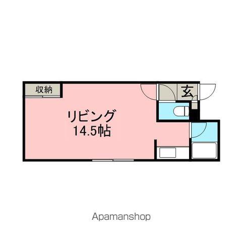 田中ハイツ(1LDK/2階)の間取り写真