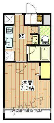 NEXTAGE新橋(1K/3階)の間取り写真