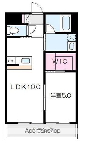 ELCIA-I(1LDK/1階)の間取り写真