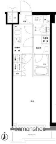 ルーブル西高島平(1K/4階)の間取り写真