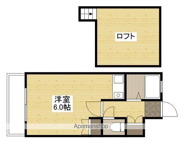 エソール光南(ワンルーム/3階)の間取り写真