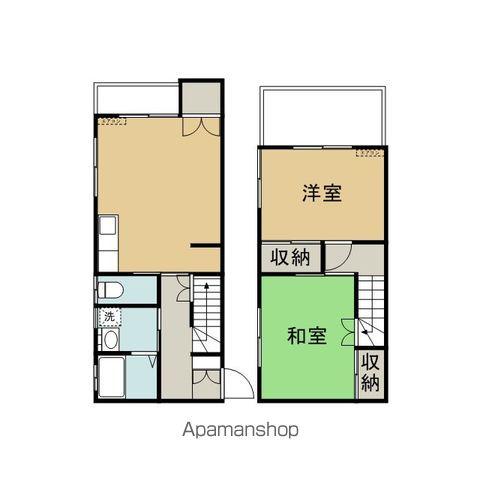 コーポサイトウA(2LDK/1階)の間取り写真