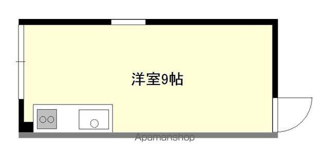 さくらプラザ(ワンルーム/2階)の間取り写真