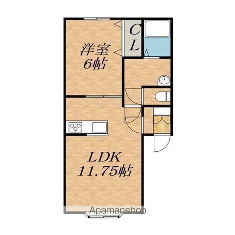 トゥインクルⅠ(1LDK/2階)の間取り写真