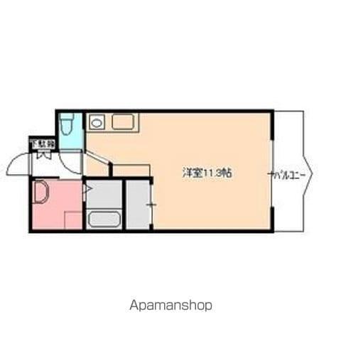 VIVO 01(ワンルーム/2階)の間取り写真