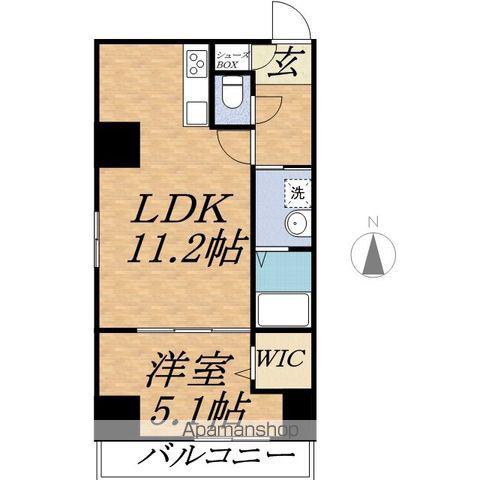 スペチアーレ プリーモ(1LDK/2階)の間取り写真