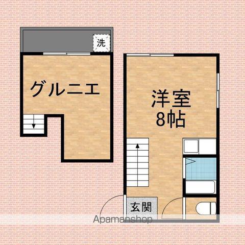 メゾン幸英(ワンルーム/2階)の間取り写真