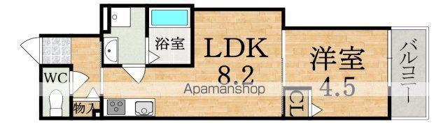 GRM富雄元町(1LDK/2階)の間取り写真