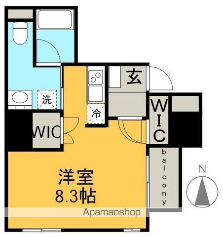 COMFORTささしまライブ(ワンルーム/5階)の間取り写真