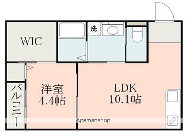 GRAND CRU CLASSE大津(1LDK/2階)の間取り写真
