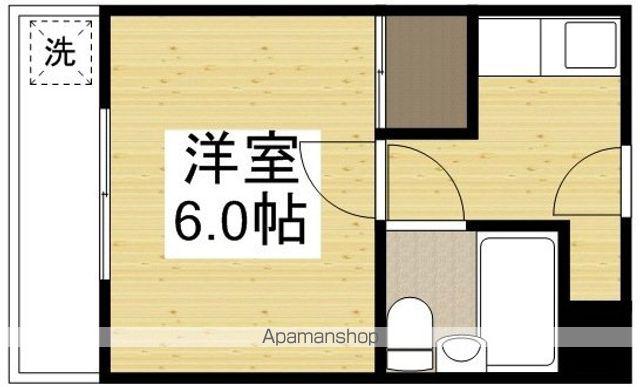 COMFORT HIROSE Ⅰ(1K/3階)の間取り写真