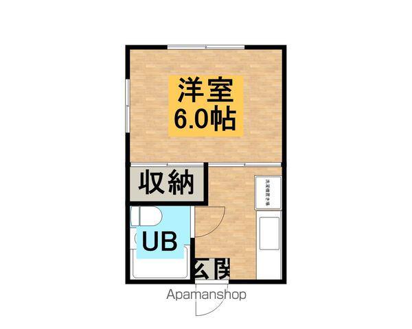 BNスクエア明神町(1K/2階)の間取り写真