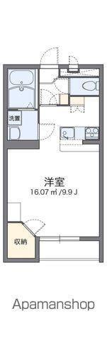 レオパレス蔵(1K/2階)の間取り写真
