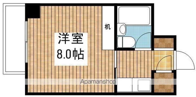 コーポタイワ(1K/3階)の間取り写真