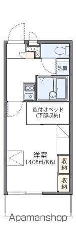 レオパレス福丸Ⅲ(1K/3階)の間取り写真