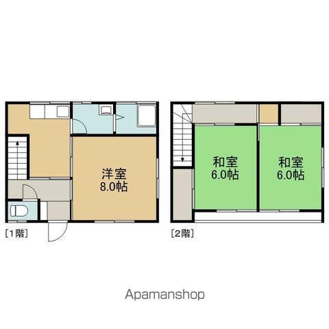 コーポ多田(3K/1階)の間取り写真