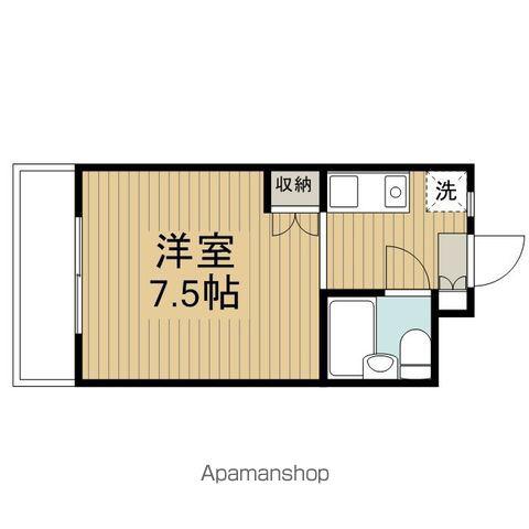 マージュ高円寺(ワンルーム/2階)の間取り写真