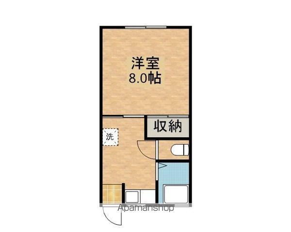 セゾンハイツ(1K/2階)の間取り写真