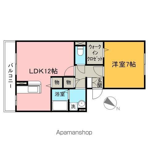 セジュールZEN壱番館(1LDK/3階)の間取り写真
