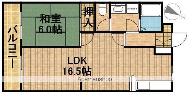 トップメゾンれい(1LDK/2階)の間取り写真