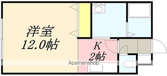 SOSHIN MANSION(1K/1階)の間取り写真