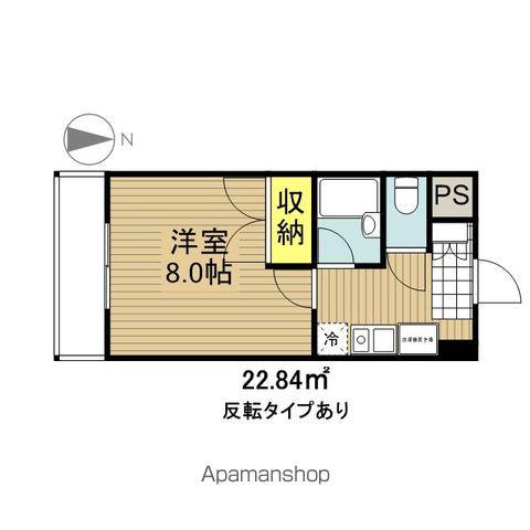MUSE MIZUHO(1K/1階)の間取り写真