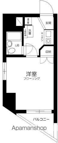 パールマンション白山(1K/2階)の間取り写真