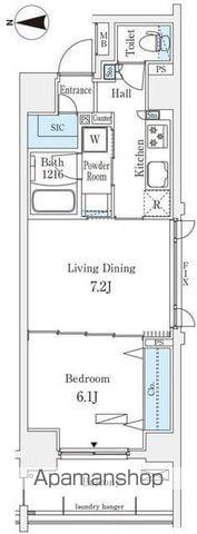 アーバンプレミア秋葉原(1LDK/13階)の間取り写真